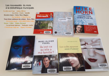 Les nouveautés du mois!!!! Bibliothèque Municipale