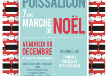 7ème Marché de Noël de l’Amicale des Ecoles de Puissalicon