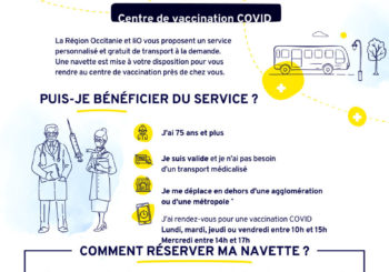 NAVETTES GRATUITES POUR LES PERSONNES DE 75 ANS ET+