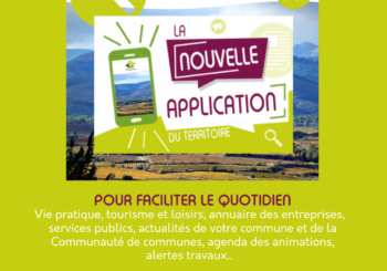 Nouvelle  application du territoire pour faciliter le quotidien.  A Télécharger