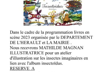 Médiathèque de Puissalicon – atelier Mathilde MAGNAN