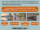 EPTB Fleuve Hérault – recherche de photos d’inondations anciennes ou récentes