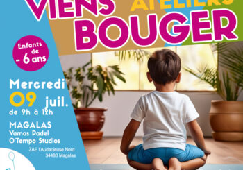 CCAM – VIENS BOUGER ! LES ATELIERS D’ÉTÉ DU SERVICE PETITE ENFANCE/JEUNESSE