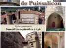 42e Journées européennes du patrimoine du 19 au 21 septembre 2025 – le samedi 20 septembre 2025 à partir de 15h, visite commentée du château de Puissalicon.