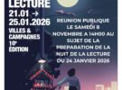 APPEL AU BENEVOLAT POUR LA NUIT DE LA LECTURE 2026