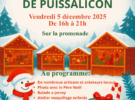 Marché de Noël de l’Amicale de l’Ecole de Puissalicon le vendredi 05 décembre 2025
