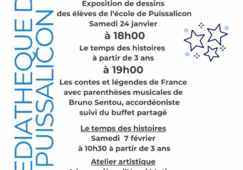 PROGRAMME DE LA MEDIATHEQUE JANVIER/ FEVRIER 2026