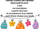 Atelier créatif de Pâques à la médiathèque, le mercredi 8 avril à 15h