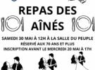 Information du CCAS de Puissalicon – repas offert aux aînés