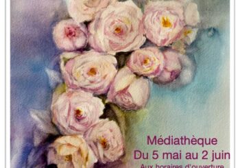 Exposition de Claudine Hagège à la médiathèque du 5 mai au 2 juin 2026