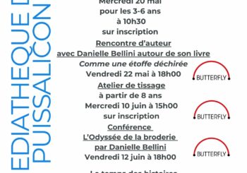 Programme de la médiathèque de mai / juin 2026