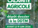 Procédure de calamité agricole suite à l&rsquo;excès de pluies du 19 au 23 décembre 2025