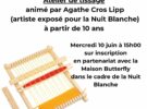 Atelier de tissage à la médiathèque, le mercredi 10 juin à 15h