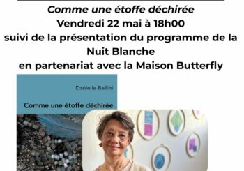 Rencontre d&rsquo;auteur avec Danielle Bellini à la médiathèque, le vendredi 22 mai à 18h