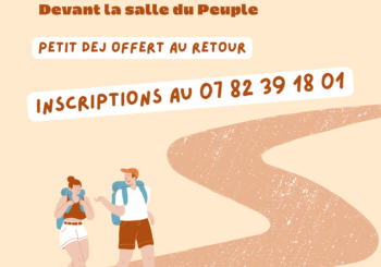 Marche du 13 juillet – inscriptions au 07.82.39.18.01.