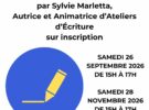 Ateliers d&rsquo;écriture à la médiathèque