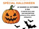 Atelier créatif d&rsquo;Halloween, le samedi 24 octobre à 15h à la médiathèque