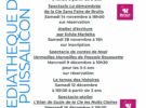 Programme de la médiathèque de novembre à décembre  2026